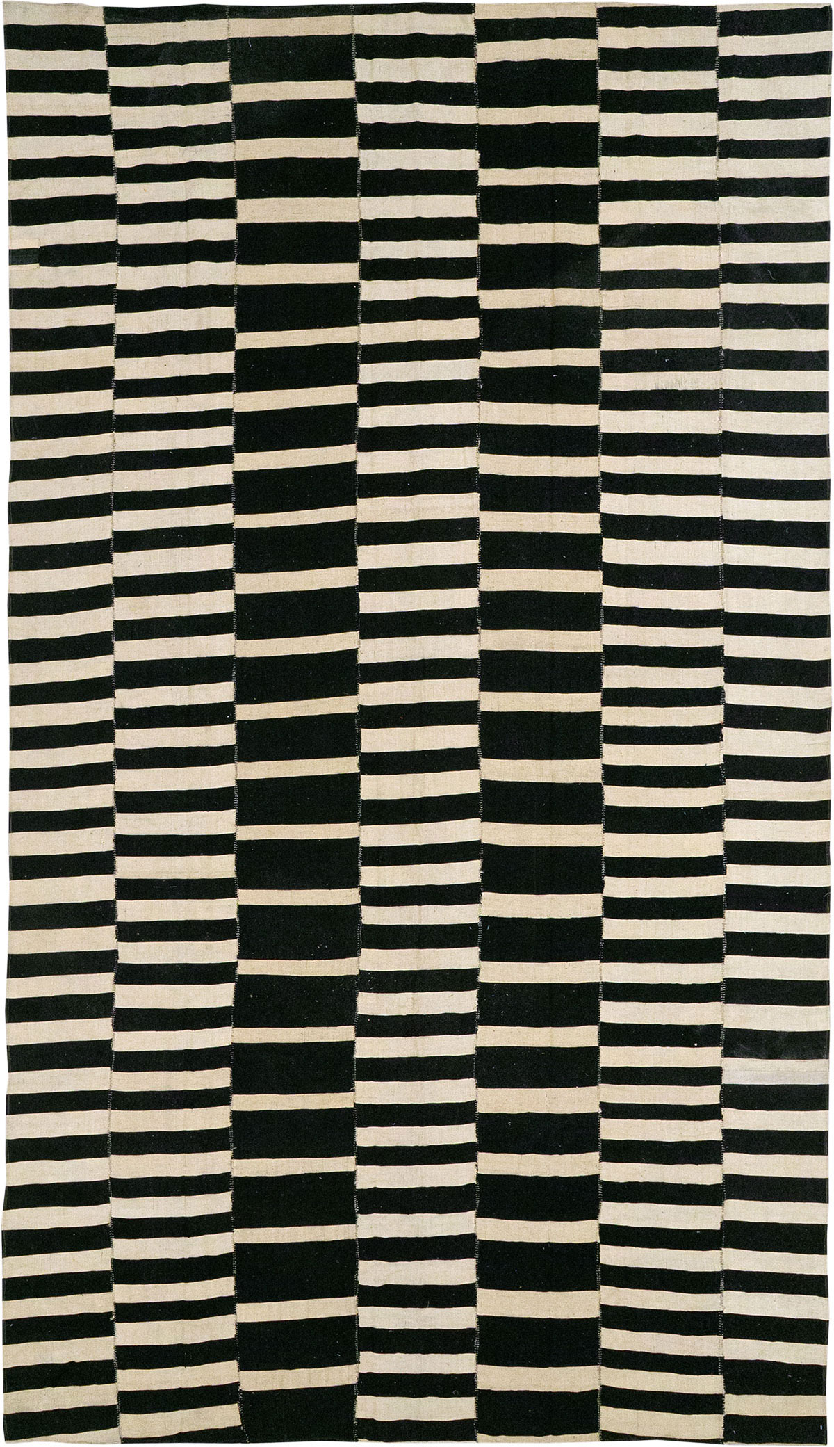 Modern Persian Flatweave Kilim Large Room Size Carpet, No.30458 - Gss