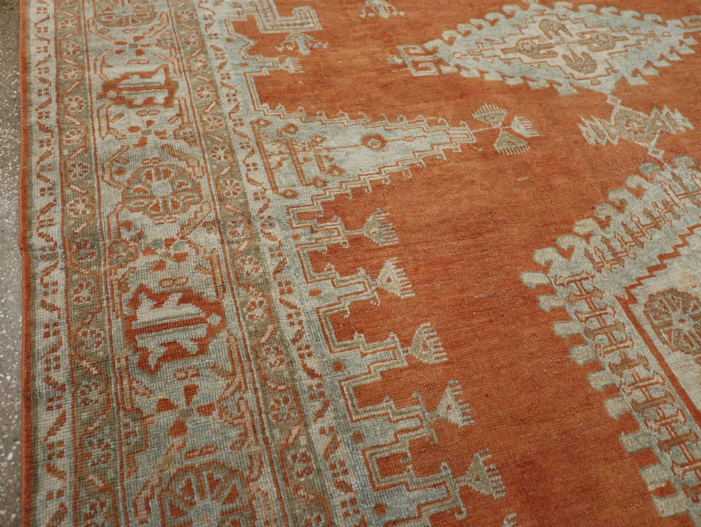 Vintage Persian Veece Small Room Size Carpet, No.30477 - Gss