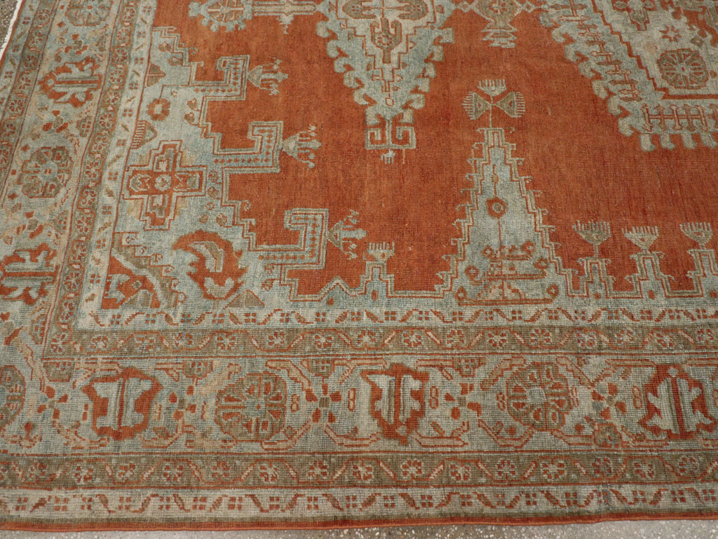 Vintage Persian Veece Small Room Size Carpet, No.30477 - Gss