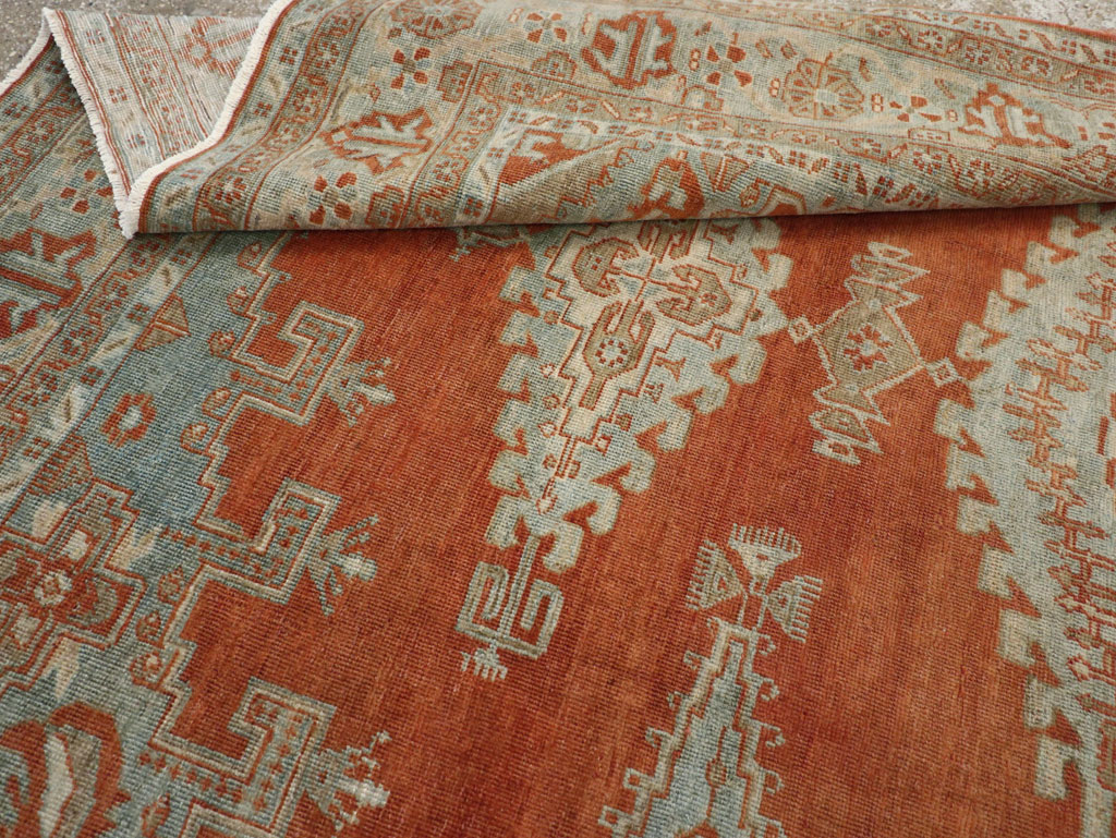 Vintage Persian Veece Small Room Size Carpet, No.30477 - Gss