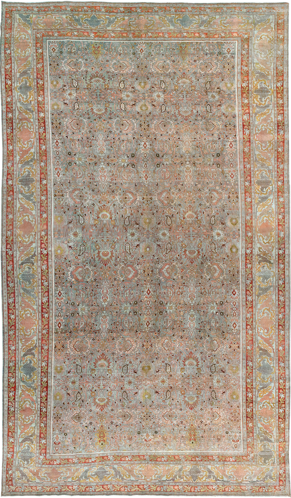 Antique Persian Bidjar Oversize Carpet, No.30479 - Gss