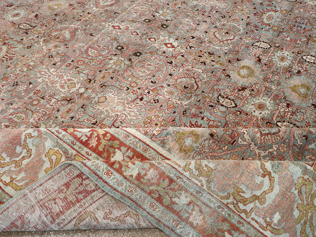 Antique Persian Bidjar Oversize Carpet, No.30479 - Gss