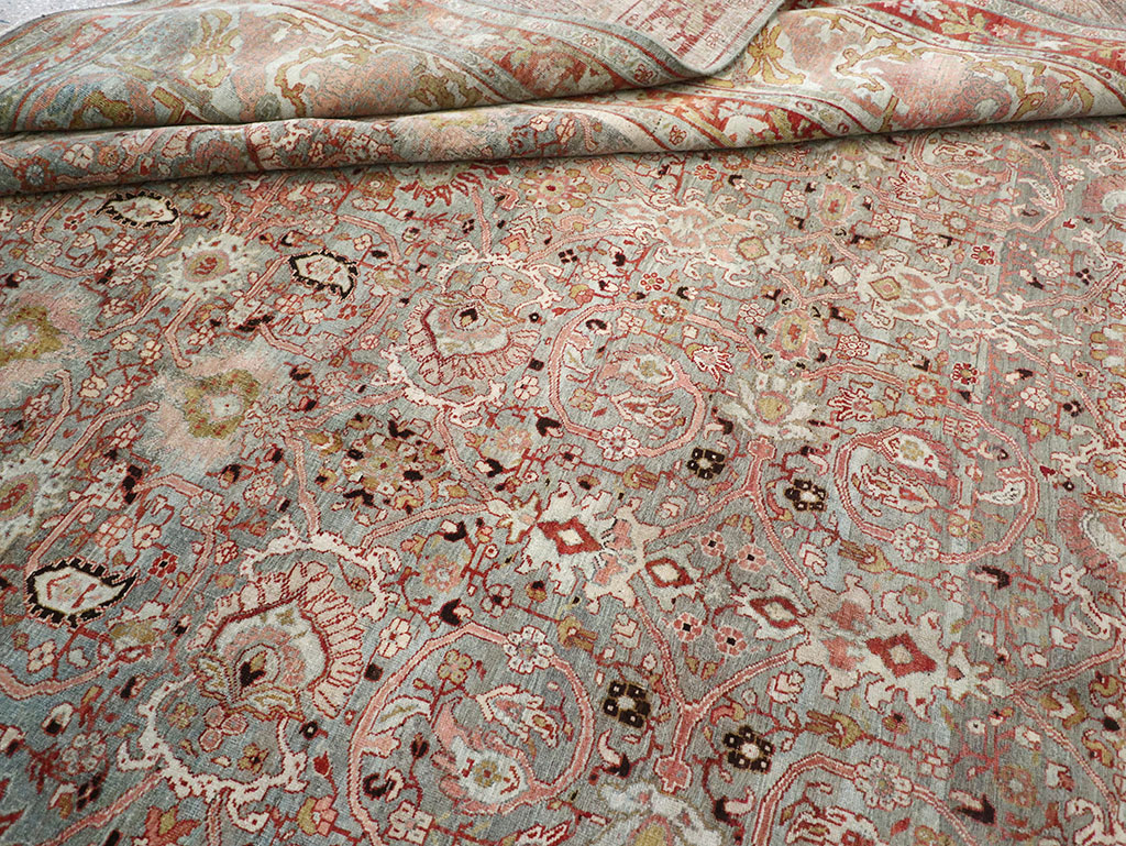 Antique Persian Bidjar Oversize Carpet, No.30479 - Gss