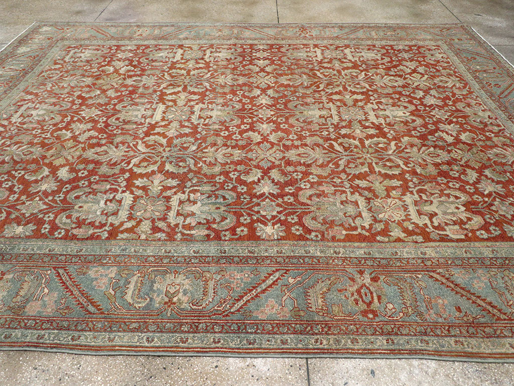 Antique Persian Bibikabad Room Size Carpet, No.30489 - Gss
