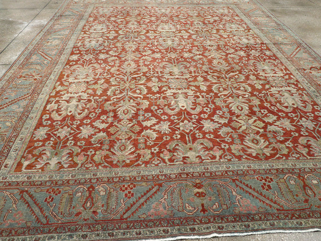Antique Persian Bibikabad Room Size Carpet, No.30489 - Gss