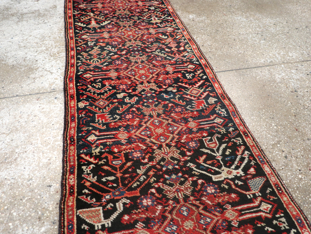 Antique Persian Kurdish Runner, No.30490 - Gss