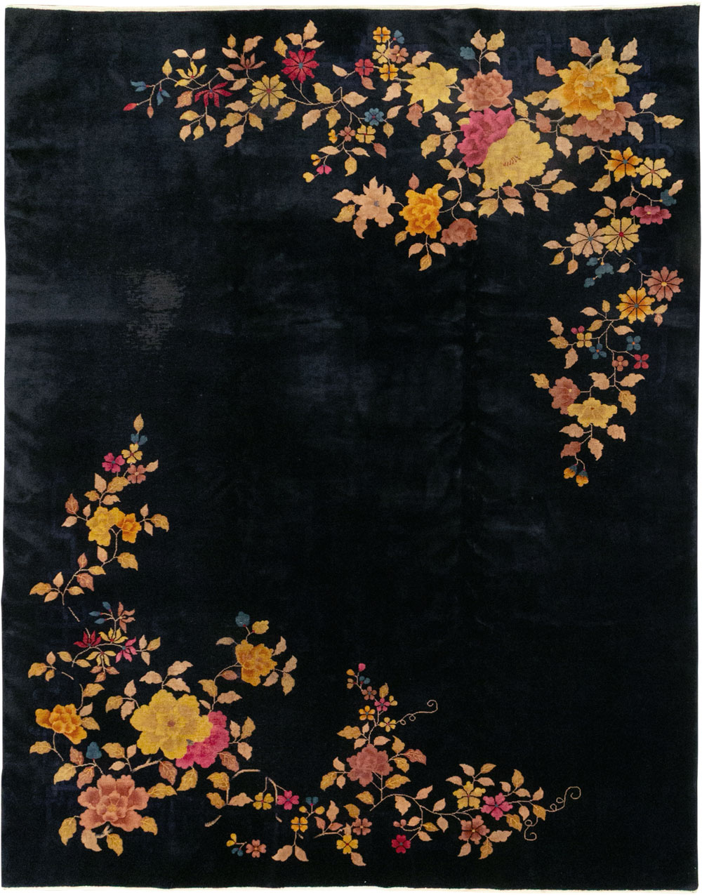 Vintage Chinese Art Deco Room Size Carpet, No.30497 - Gss