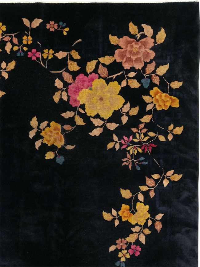 Vintage Chinese Art Deco Room Size Carpet, No.30497 - Gss