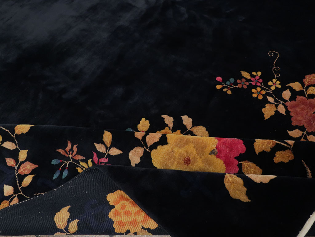 Vintage Chinese Art Deco Room Size Carpet, No.30497 - Gss