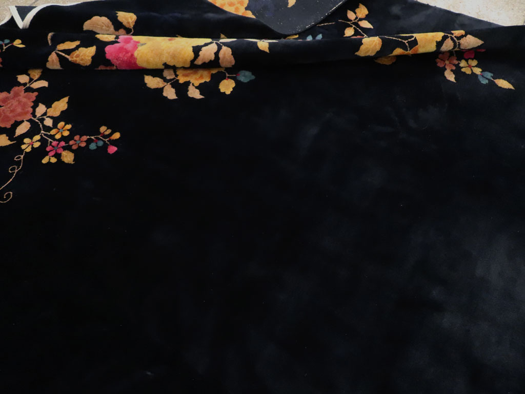 Vintage Chinese Art Deco Room Size Carpet, No.30497 - Gss