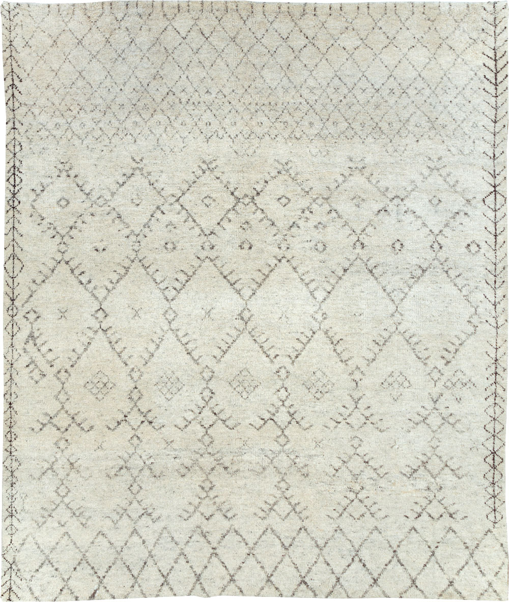 Contemporary Moroccan Small Room Size Carpet, No.30498 - Gss