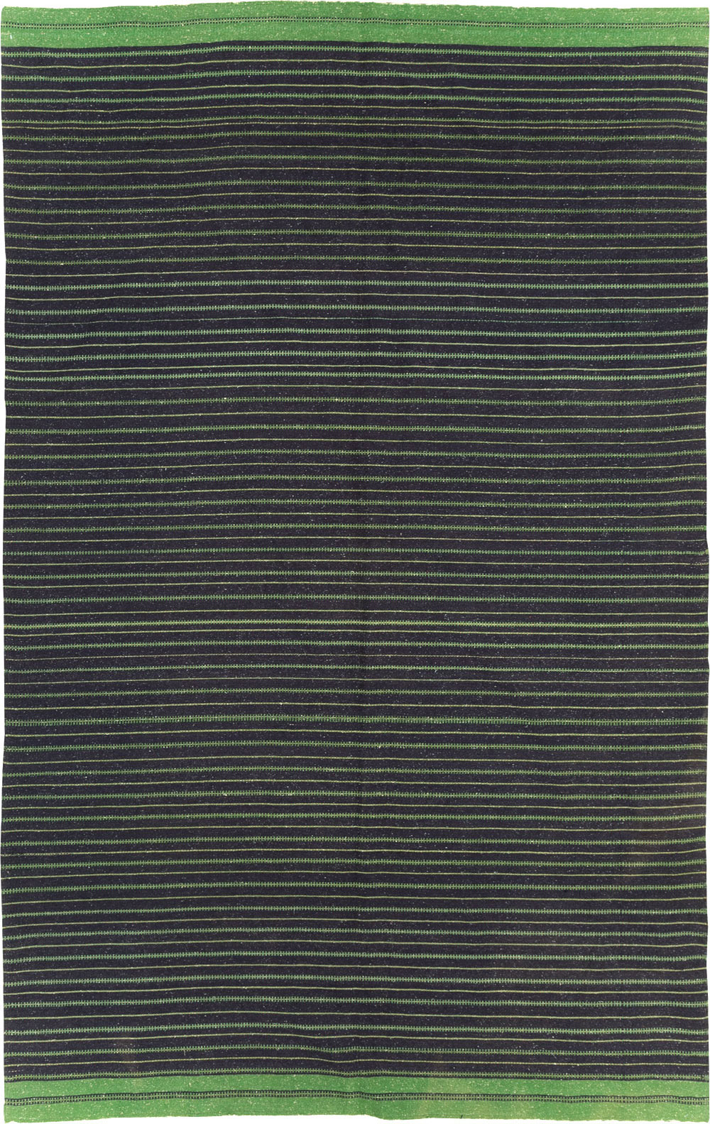 Vintage Turkish Flatweave Kilim Accent Rug, No.30500 - Gss