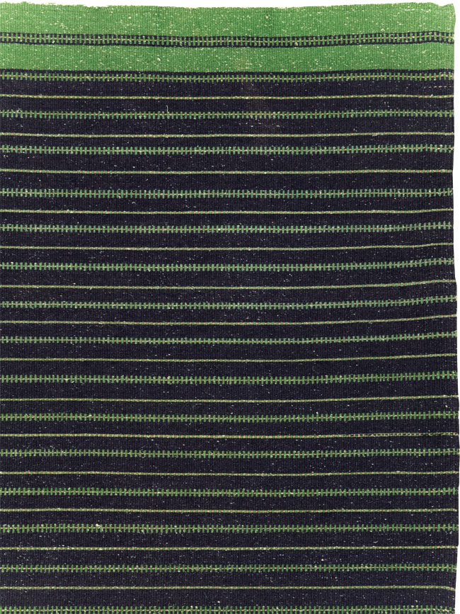 Vintage Turkish Flatweave Kilim Accent Rug, No.30500 - Gss