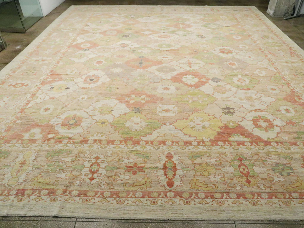Modern Persian Bakshaish Oversize Carpet, No.30505 - Gss