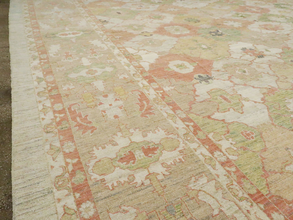 Modern Persian Bakshaish Oversize Carpet, No.30505 - Gss