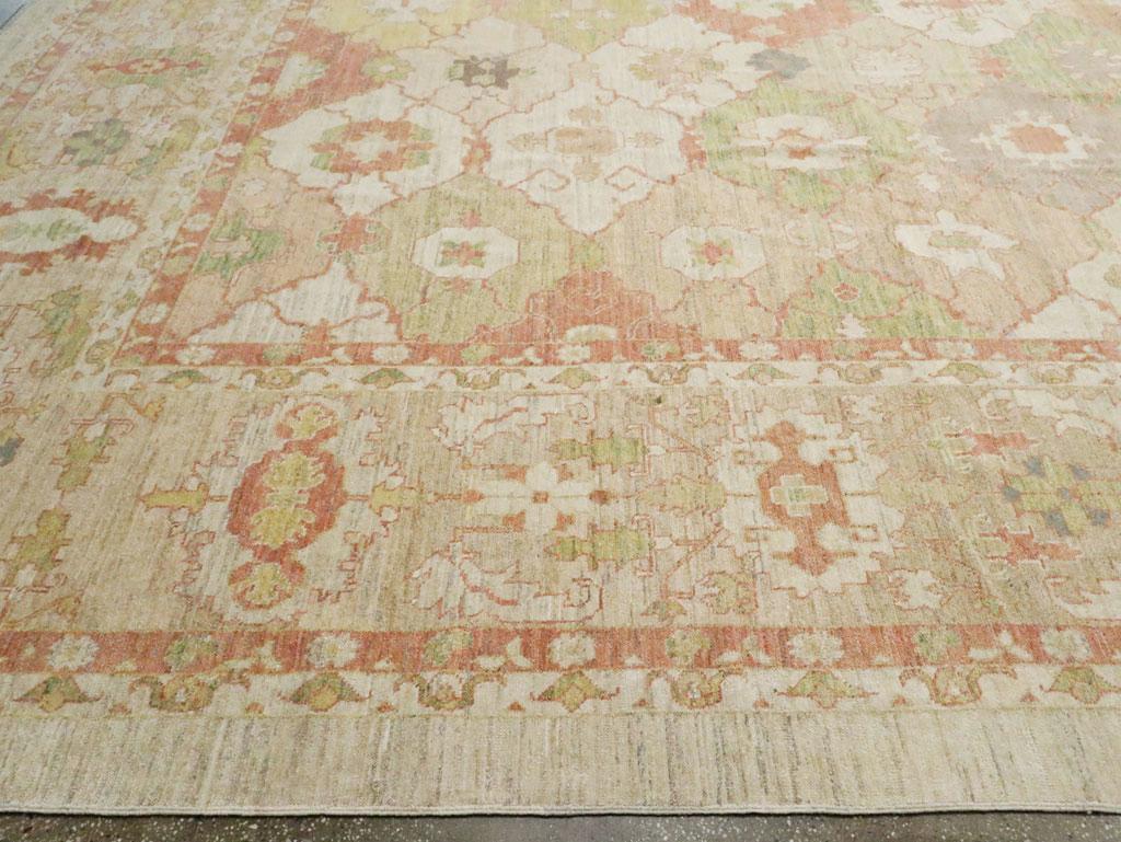 Modern Persian Bakshaish Oversize Carpet, No.30505 - Gss