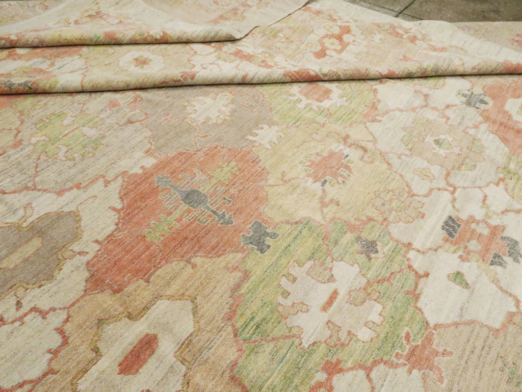 Modern Persian Bakshaish Oversize Carpet, No.30505 - Gss