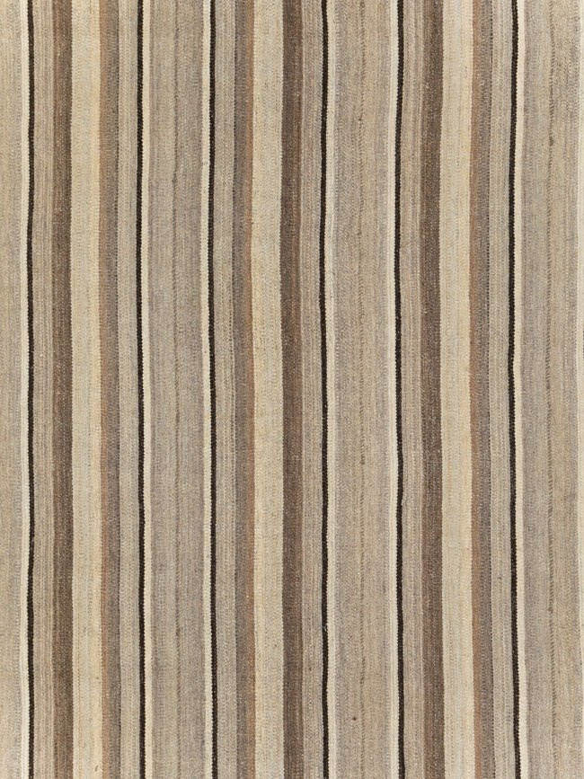 Contemporary Turkish Flatweave Kilim Room Size Carpet, No.30510 - Gss