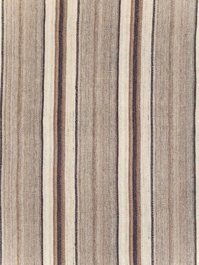 Contemporary Turkish Flatweave Kilim Square Room Size Carpet, No.30512 - Gss