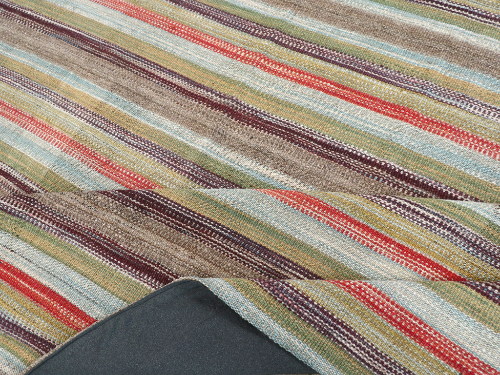Vintage Persian Flatweave Kilim, No.30514 - Gss