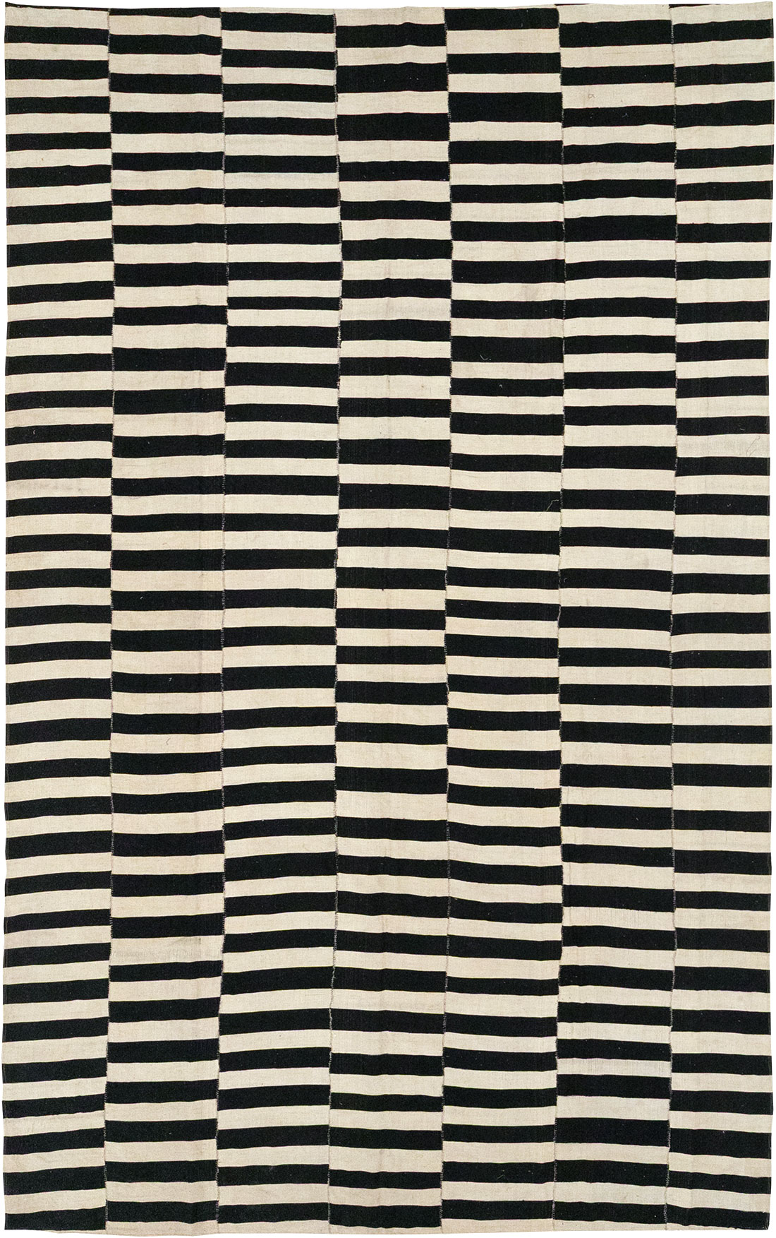 Modern Persian Flatweave Kilim Room Size Carpet, No.30517 - Gss