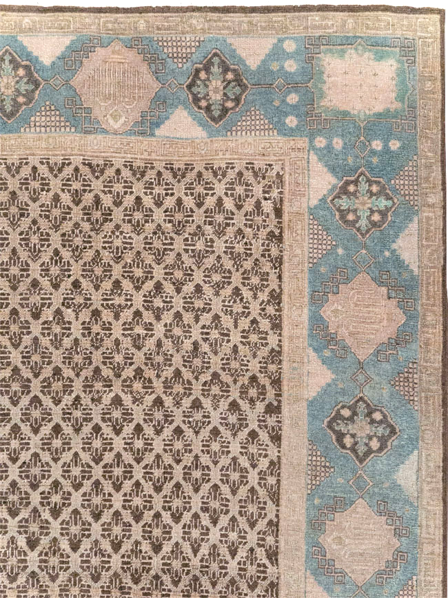 Antique Persian Serab Accent Carpet, No.30520 - Gss