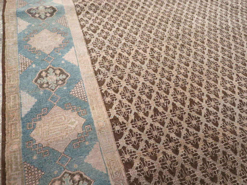 Antique Persian Serab Accent Carpet, No.30520 - Gss