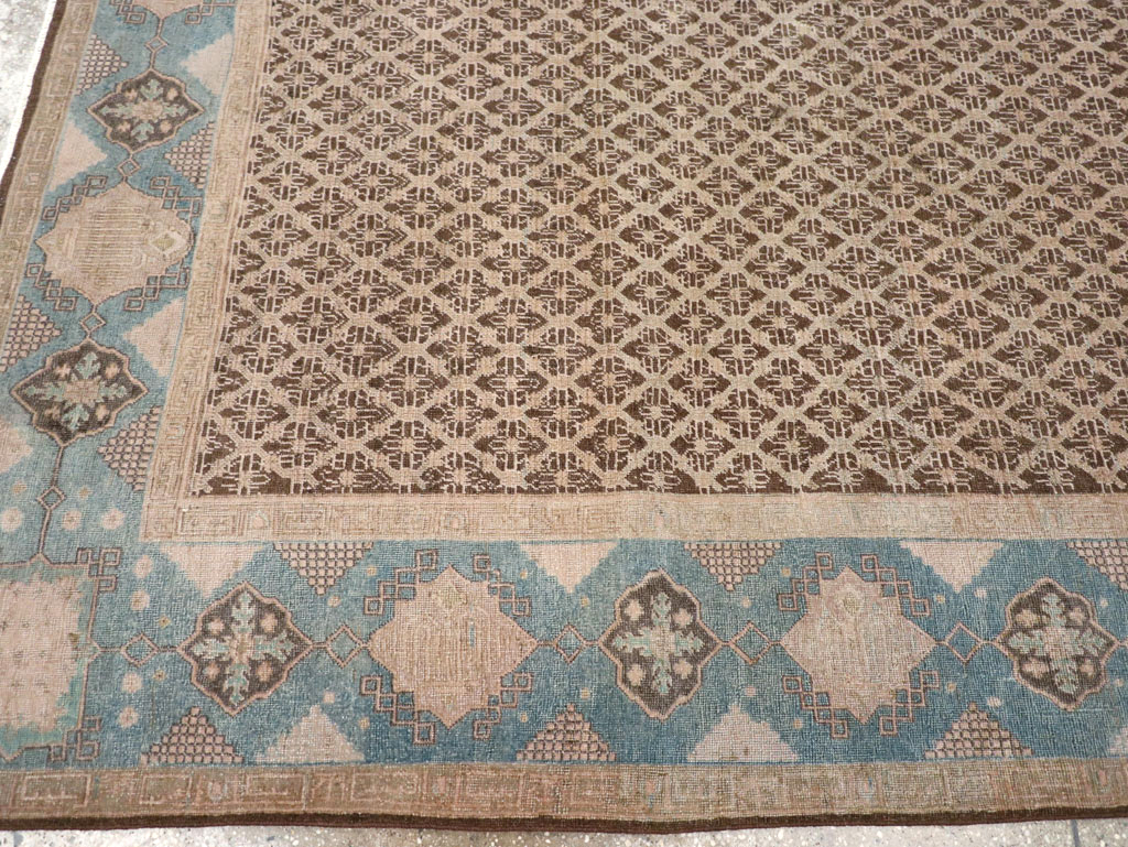 Antique Persian Serab Accent Carpet, No.30520 - Gss