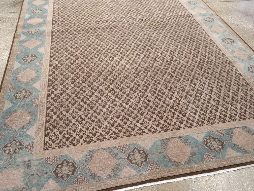 Antique Persian Serab Accent Carpet, No.30520 - Gss