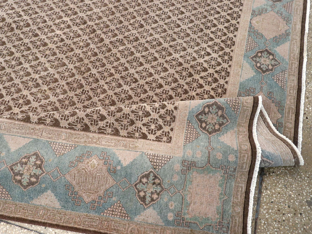 Antique Persian Serab Accent Carpet, No.30520 - Gss