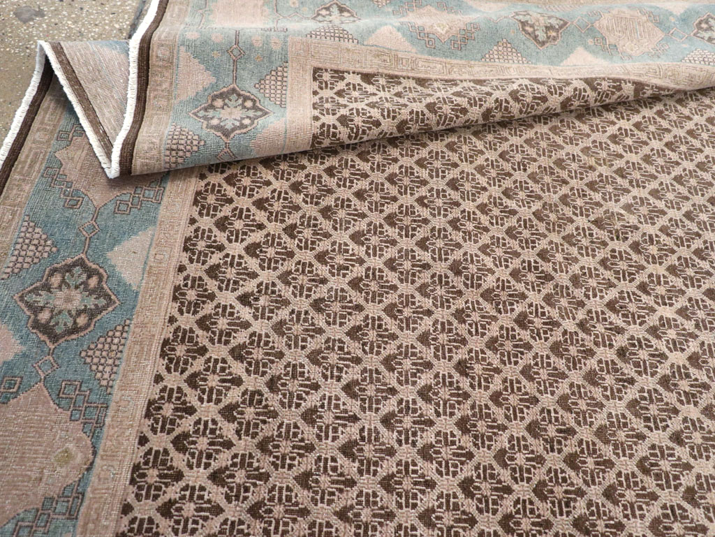 Antique Persian Serab Accent Carpet, No.30520 - Gss