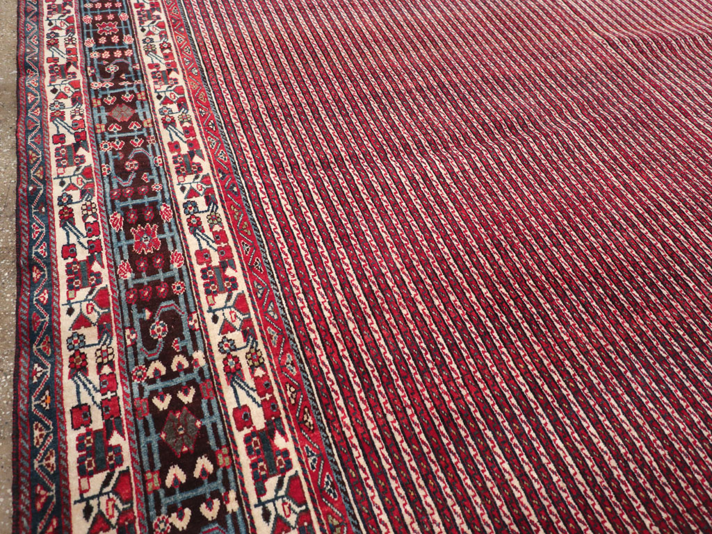 Vintage Persian Qashqai Oversize Carpet, No.30521 - Gss