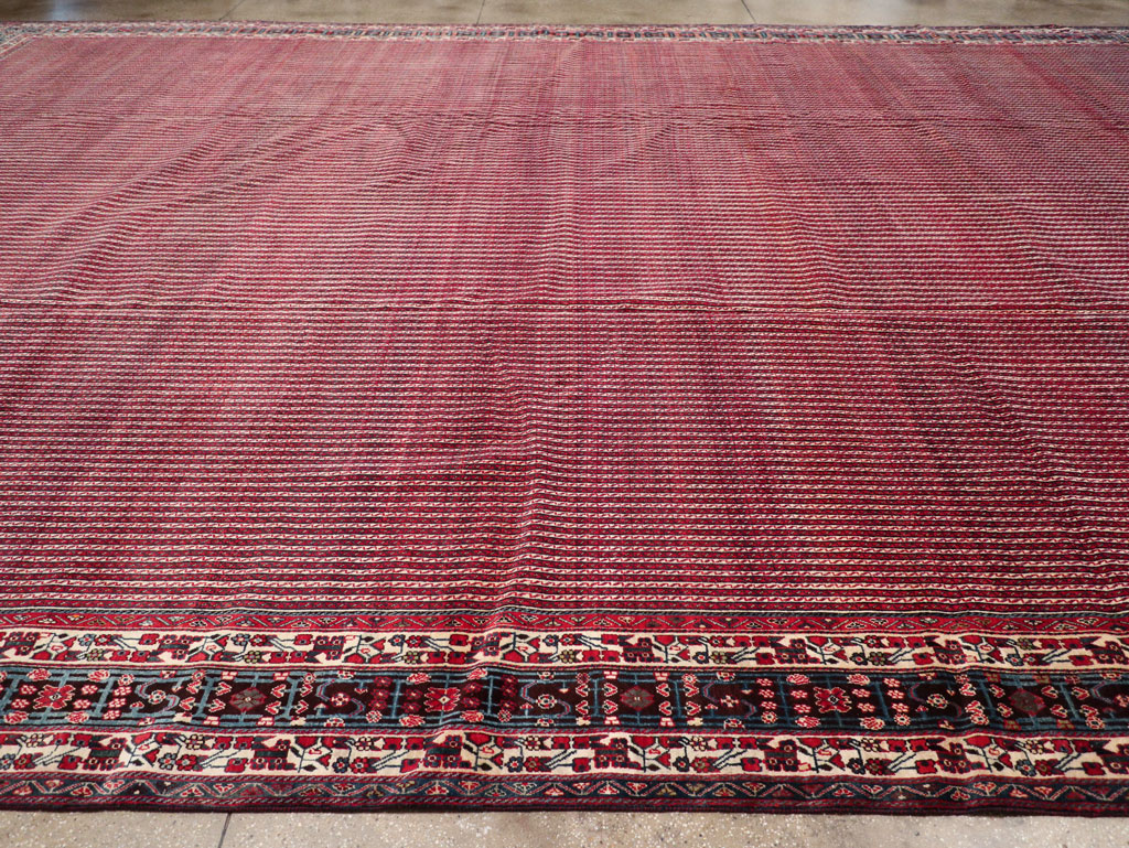 Vintage Persian Qashqai Oversize Carpet, No.30521 - Gss