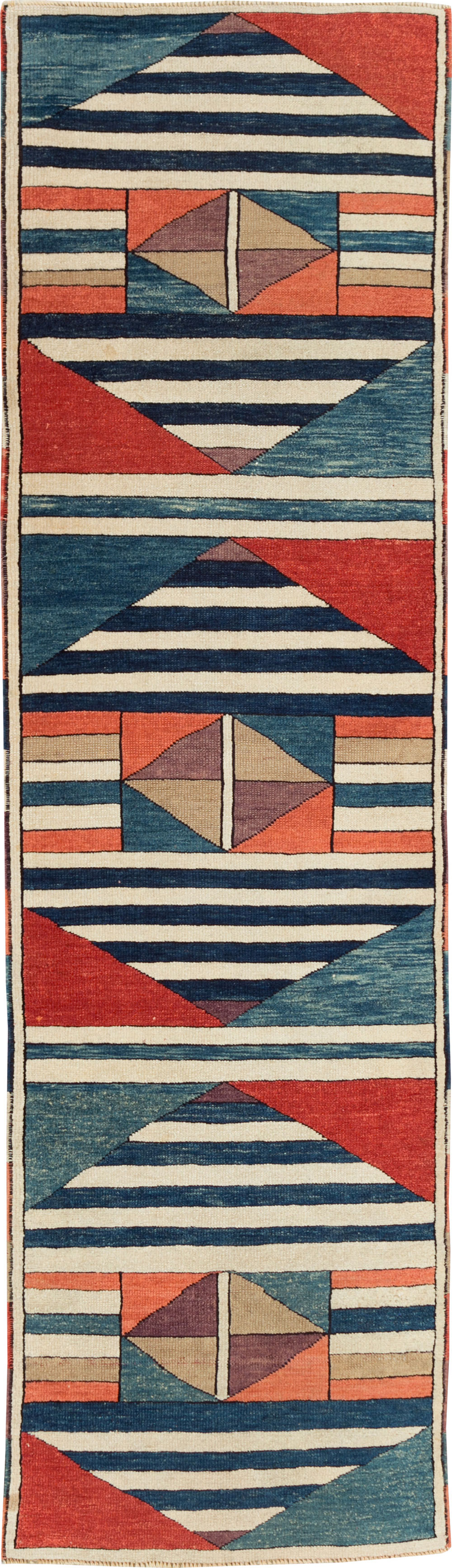 Contemporary Turkish Anatolian Runner, No.30522 - Gss