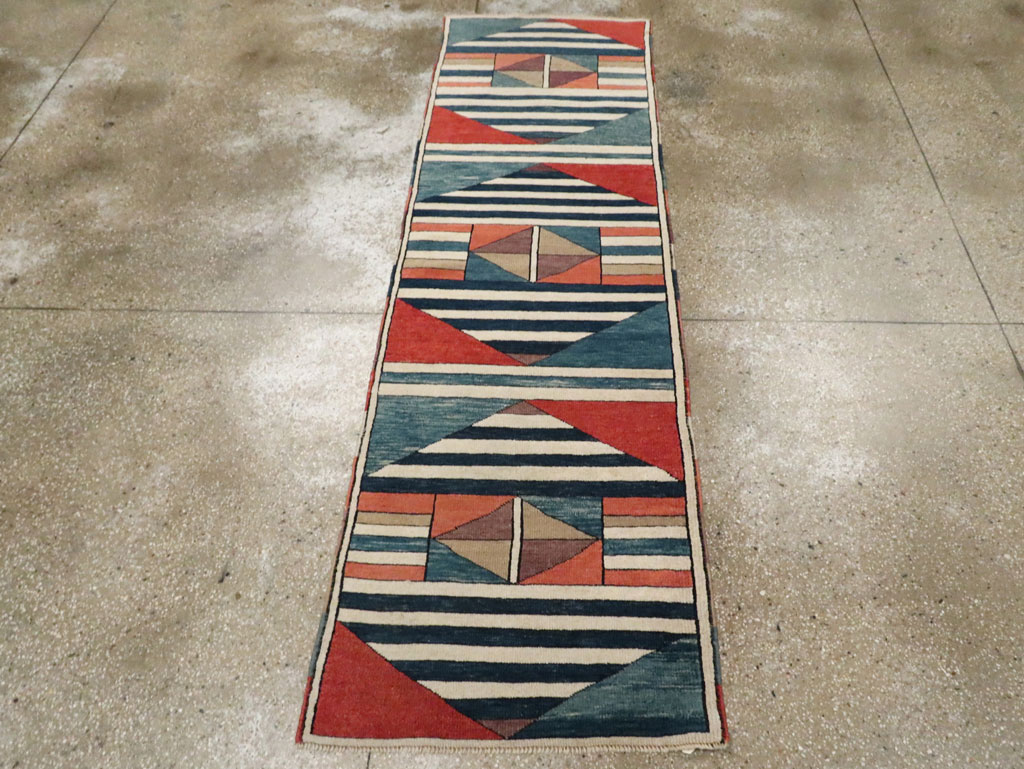 Contemporary Turkish Anatolian Runner, No.30522 - Gss