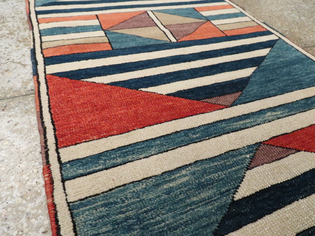Contemporary Turkish Anatolian Runner, No.30522 - Gss