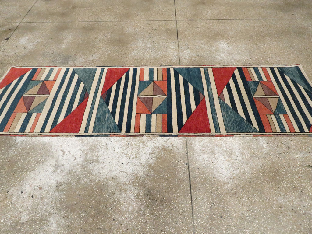 Contemporary Turkish Anatolian Runner, No.30522 - Gss