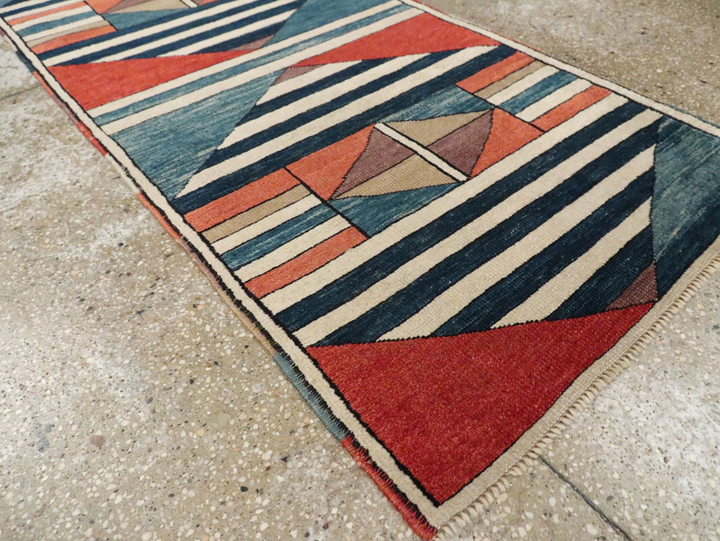 Contemporary Turkish Anatolian Runner, No.30522 - Gss