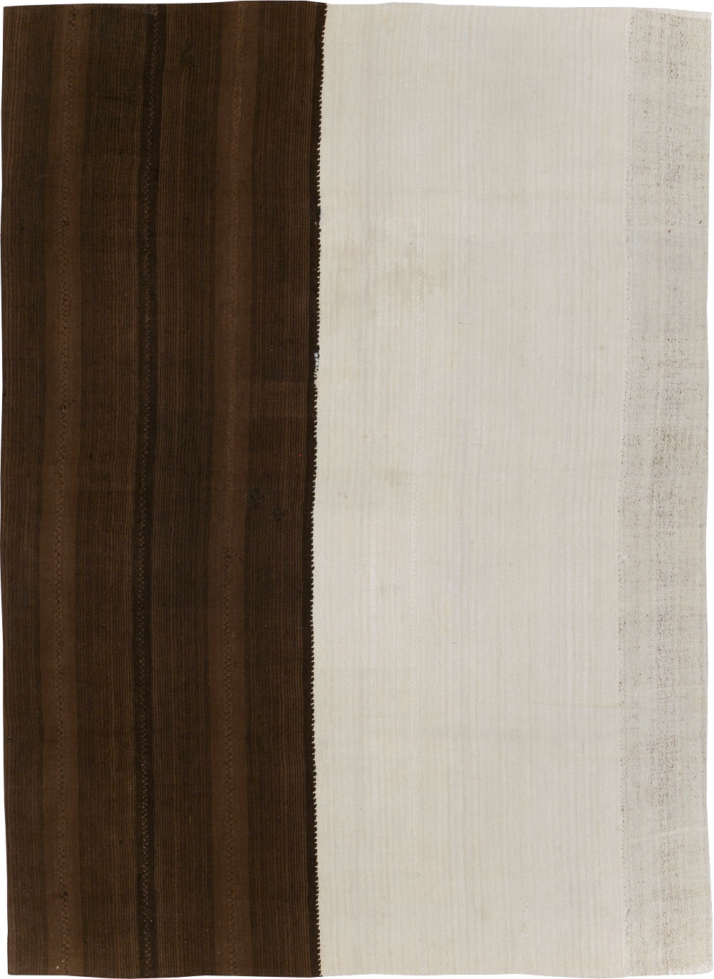 Tribal Mid-20th Century Turkish Flatweave Kilim, No.30529 - Gss