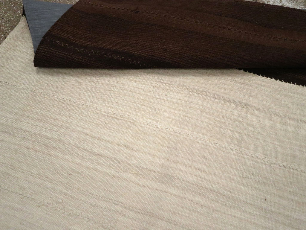 Tribal Mid-20th Century Turkish Flatweave Kilim, No.30529 - Gss