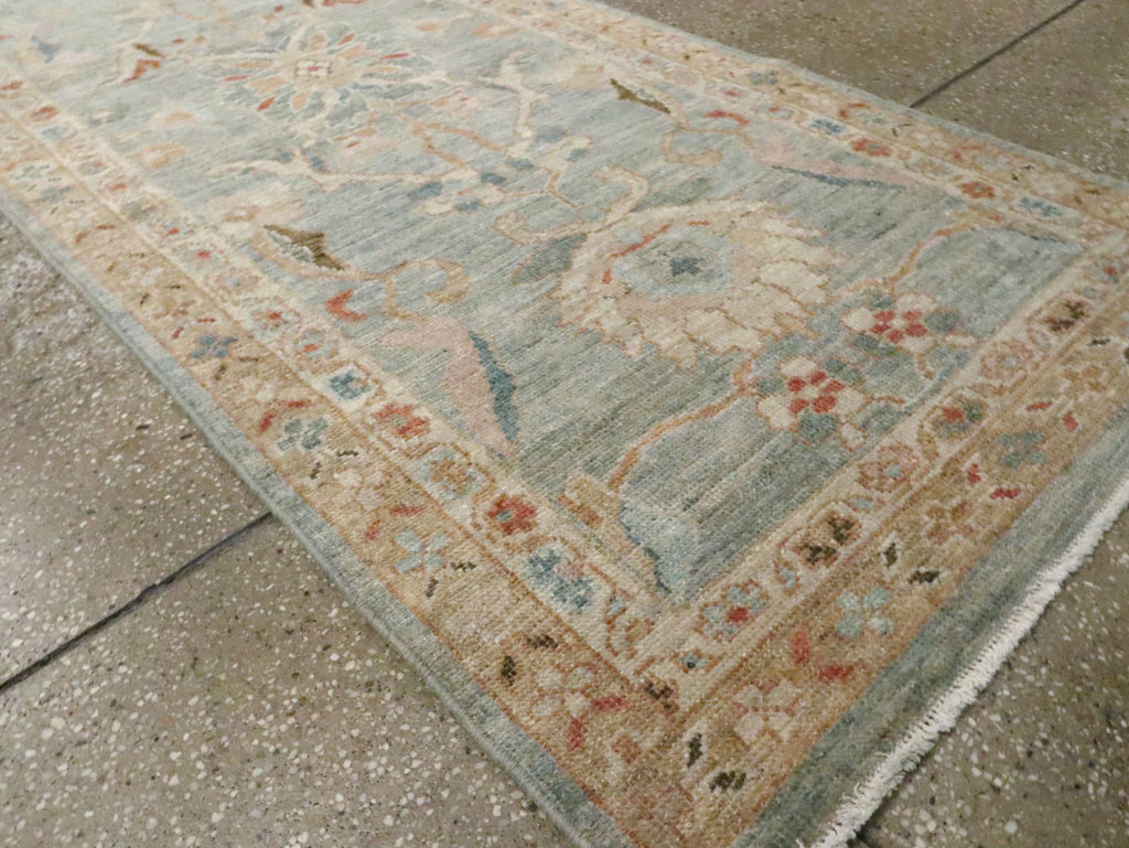 Modern Persian Sultanabad Long Runner, No.30543 - Gss