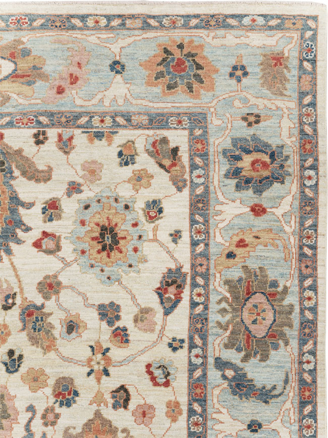 Modern Persian Sultanabad Small Room Size Carpet, No.30546 - Gss