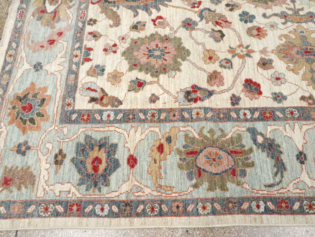 Modern Persian Sultanabad Small Room Size Carpet, No.30546 - Gss