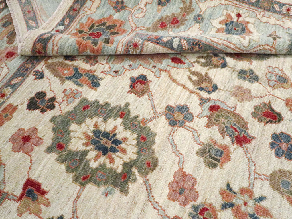 Modern Persian Sultanabad Small Room Size Carpet, No.30546 - Gss