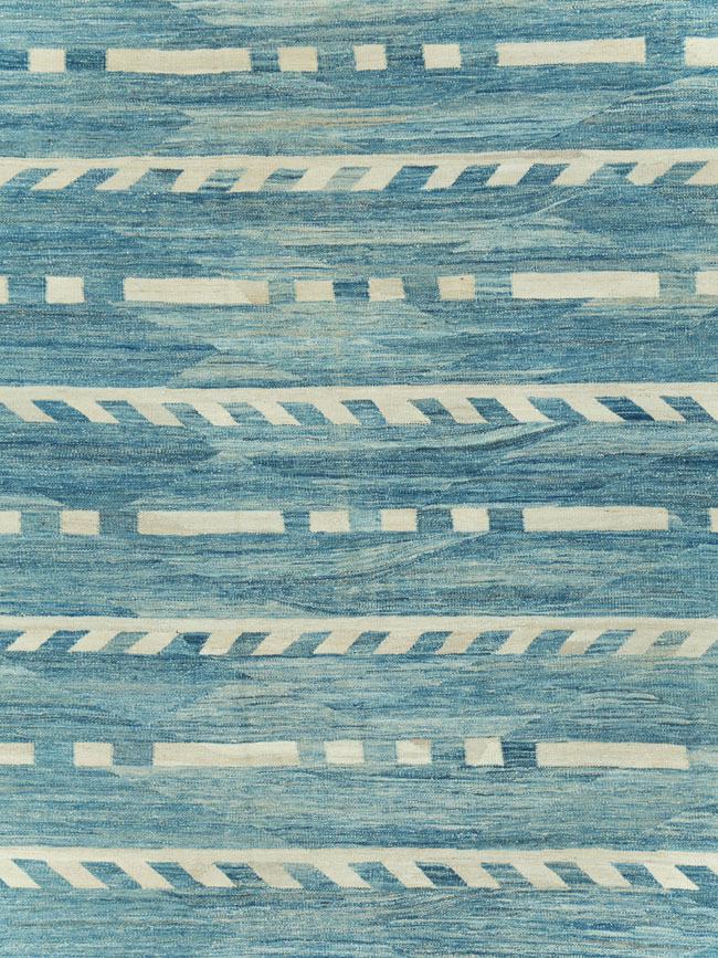 Modern Oversize Turkish Flatweave, No.30553 - Gss