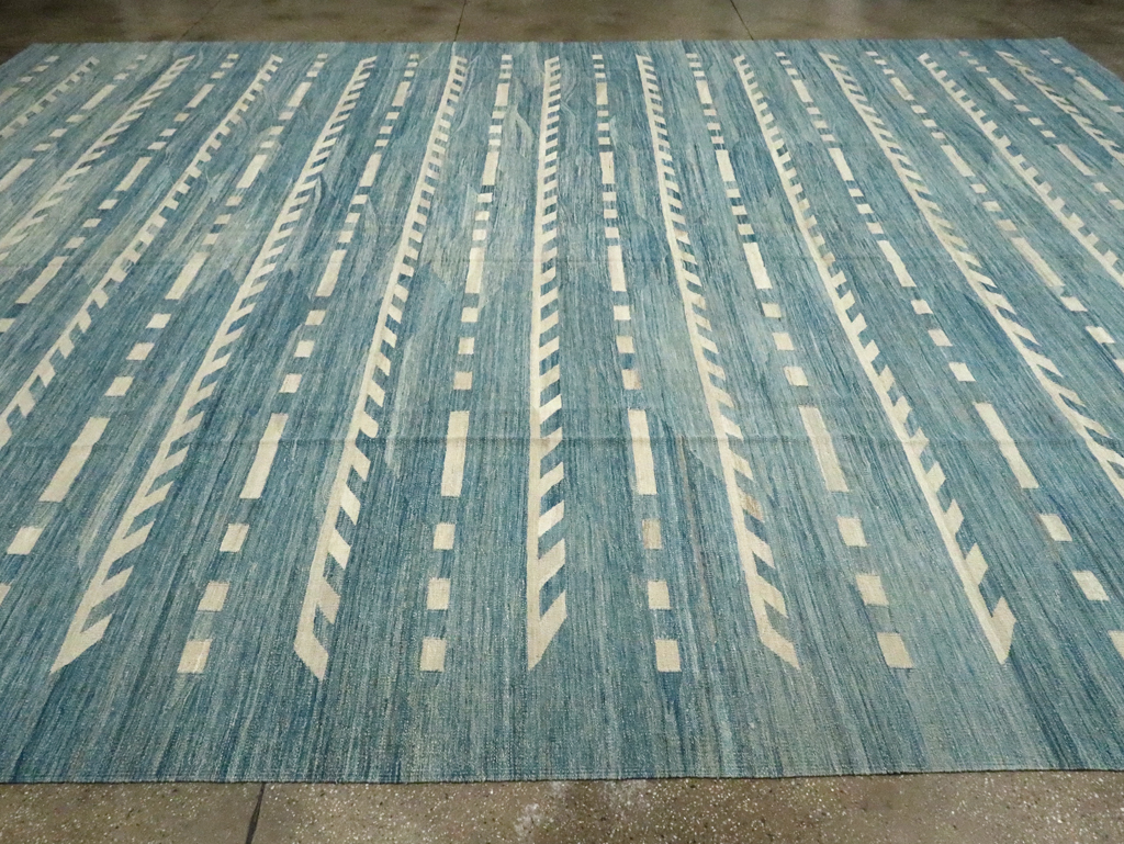 Modern Oversize Turkish Flatweave Kilim , No.30553 - Gss