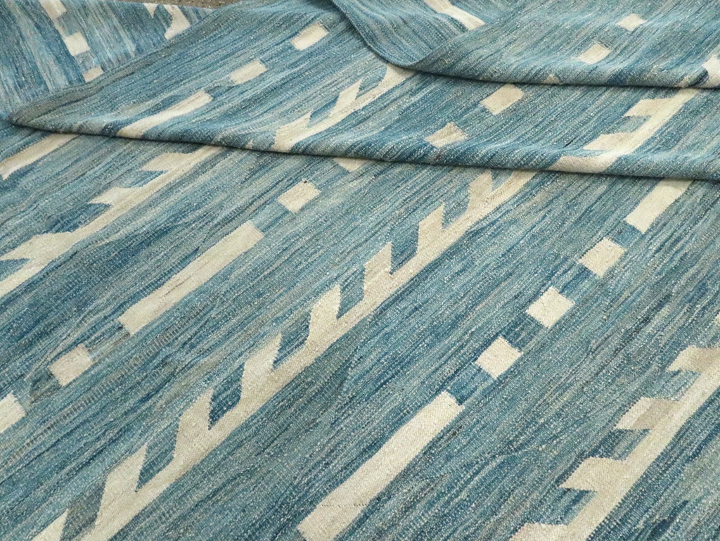 Modern Oversize Turkish Flatweave Kilim , No.30553 - Gss
