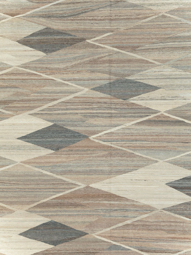 Modern Turkish Flatweave, No.30555 - Gss