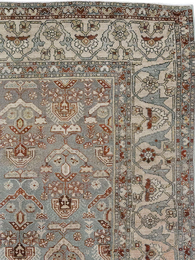 Antique Persian Kurd Gallery Rug, No.30557 - Gss