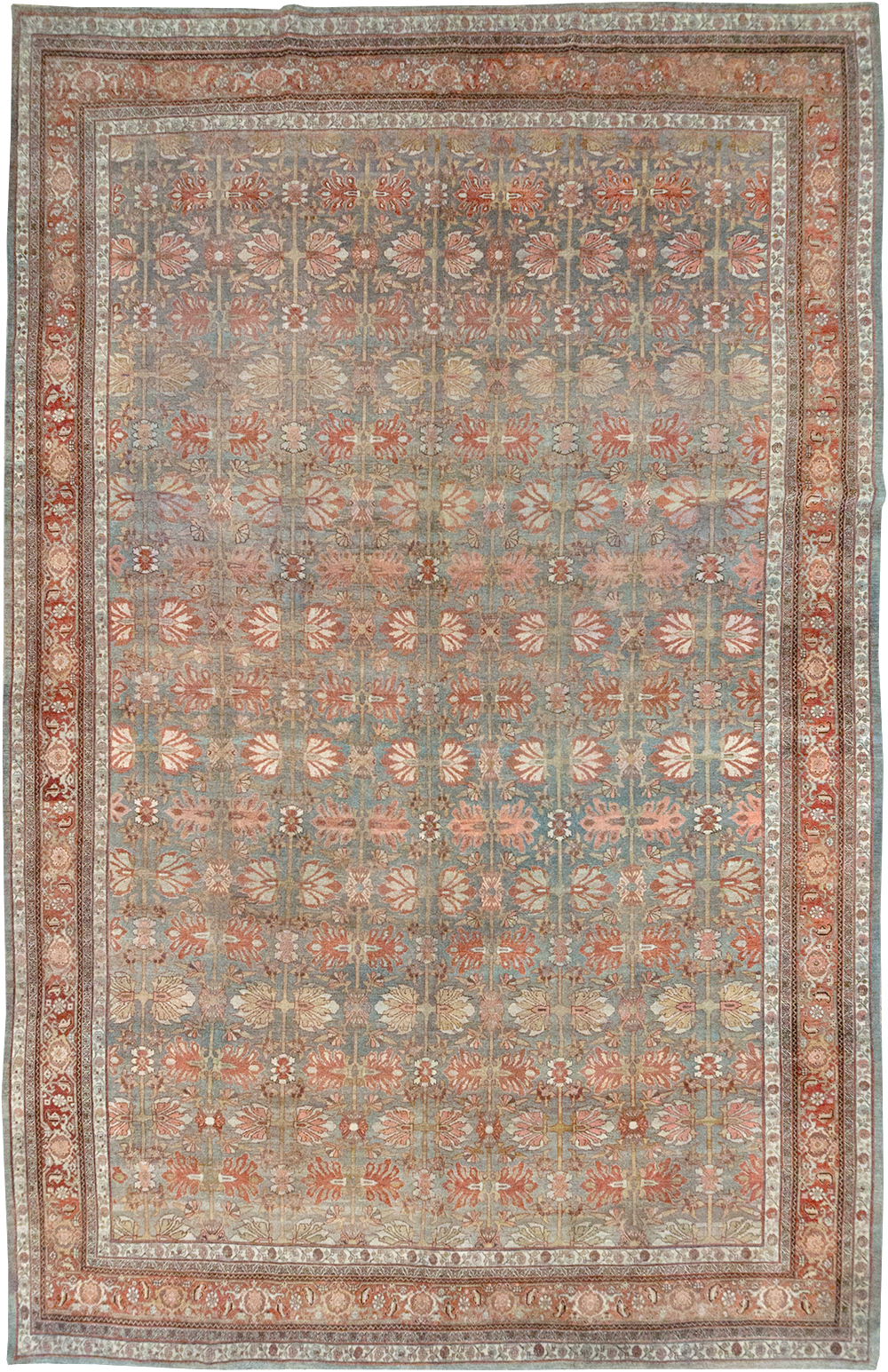 Antique Persian Bidjar Large Carpet, No.30558 - Gss